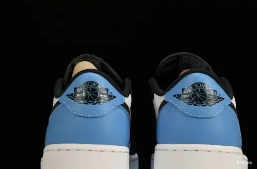 CZ0790-104 Dark Retro  1 Low Powder OG Blue Jordan  Black  0423